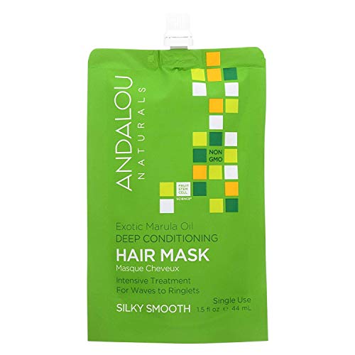 Andalou Naturals Exotic Marula Oil Silky Smooth Deep Conditioning Hair Mask, 1.5 Fluid Ounce - 6 per case.