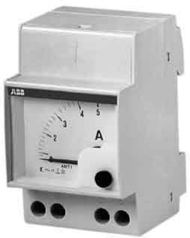 abb-entrelec AMT1 - 15 - Ammeter Direct/A AMT 1 - 15 AC, Black
