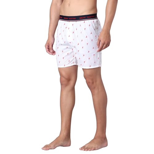 Image of Urban Scottish Men's Boxer Pants 100% Cotton Material with A Stylish Print Soft and Stretchy Elastic Waist Band Dynamic Movement and Hardwearing Stitching Breathable with A Gentle Snug Fit