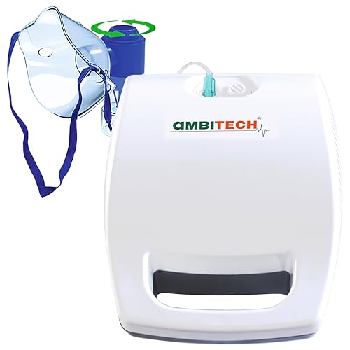 The 8 Small Medical Device for Every Home to Avoid Big Health Problem 27 AmbiTech Portable Nebulizer Machine for Adults & Kids (2...