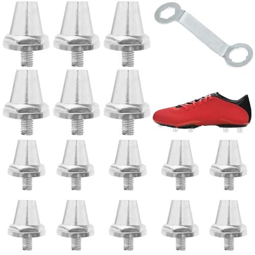 16 Stück Ersatzstollen für Fußballschuhe,Fußballschuh-Spikes,Aluminium...