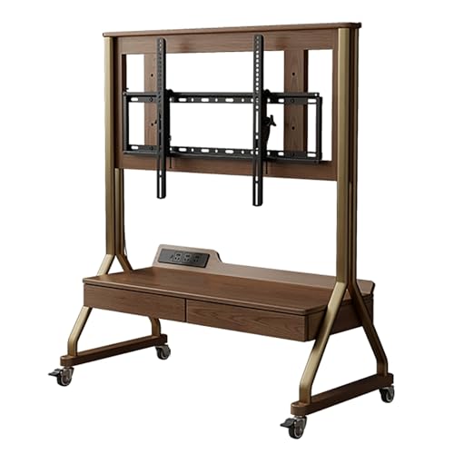 Soporte móvil para TV, ajustable y con ruedas, 40-85 pulgadas miniatura 2