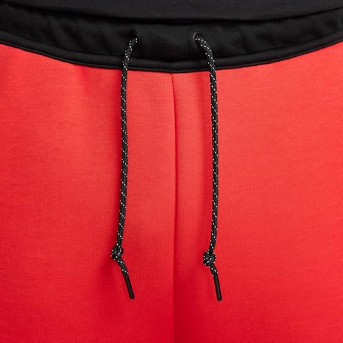Nike Tech Men's Fleece Joggers (HV0959-696, Light Crimson/Black/Black)3
