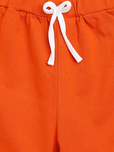Image of Li'l Tomatoes Girls 100% Cotton Combo Shorts Pack of 2 | Soft & Breathable Summer Shorts | Elastic Waist Casual Wear | 2-14 Years