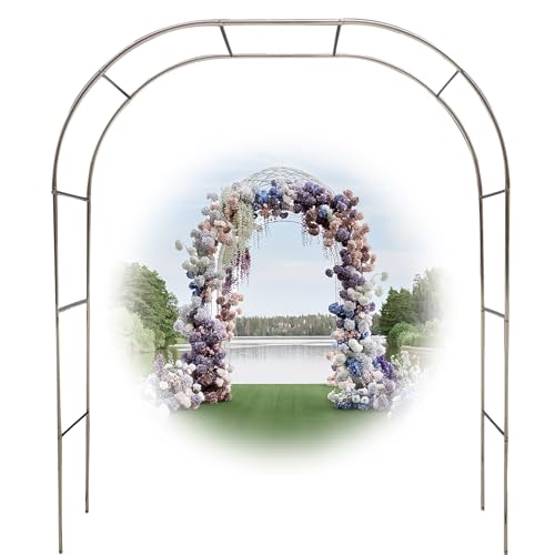 Arche de jardin robuste anti-rouille pour retenir les plantes grimpantes lourdes