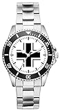 Soldat Geschenk Artikel Bundeswehr Balkenkreuz Uhr 1583