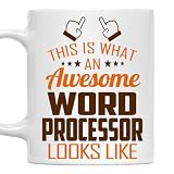 Word Processor Mug 11oz, This Is What an Awesome Word Processor Looks Like