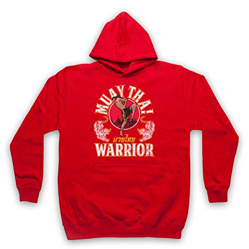 Sweat a capuche Muay Thai Warrior pour adultes passionnes d'arts martiaux