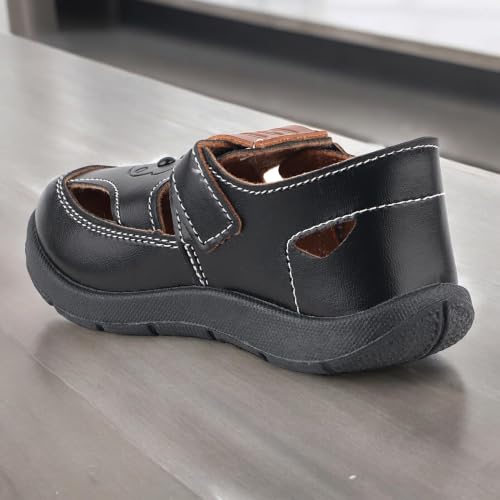 Image of Goal-1 Sandals Casual Fisherman Adjustable Sporty Summer Closed Comfortable Toe Sandals with Premium PU Padding For unisex kids-pack of 1(18 Months-4.5 Years)