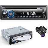 Car Radio Bluetooth with CD DVD Player, Wistrue Single Din Car Stereo