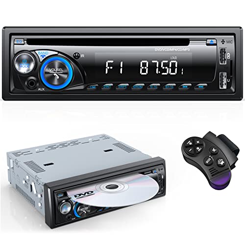 Car Radio Bluetooth with CD DVD Player, Wistrue Single Din ...