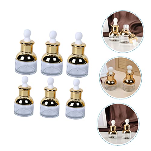 ADOCARN 18 Pçs Garrafas Portáteis Frascos Dispensador Conta-Gotas Perfume Mini Amostra Vidro Recarre