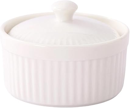 Cooking Tool Baking Essential Ceramic 9.5Cm Kitchen Product With Fruit & Dessert Serving & Microwave & Oven Safe For Home Kitchen & Dining - Ideal For Daily Use