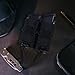 Double Pistol Magazine Pouch, Universal 9MM Mag Pouch, Molle Mag Pouch, Magazine Holster, Open-Top Handgun Ammo Holder for 9mm/.40 Calibers 45acp Response Compatible Molle Belts