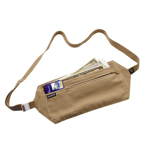 McNett Undercover - Correa para Billetes (Seda), Color Beige