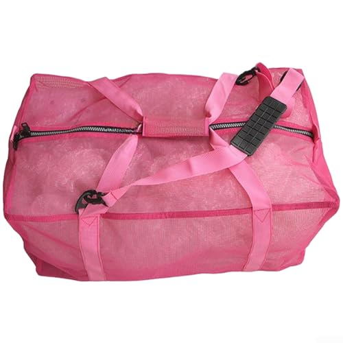 Sac de plongée en maille filet séchage rapide grand volume pour palmes noir