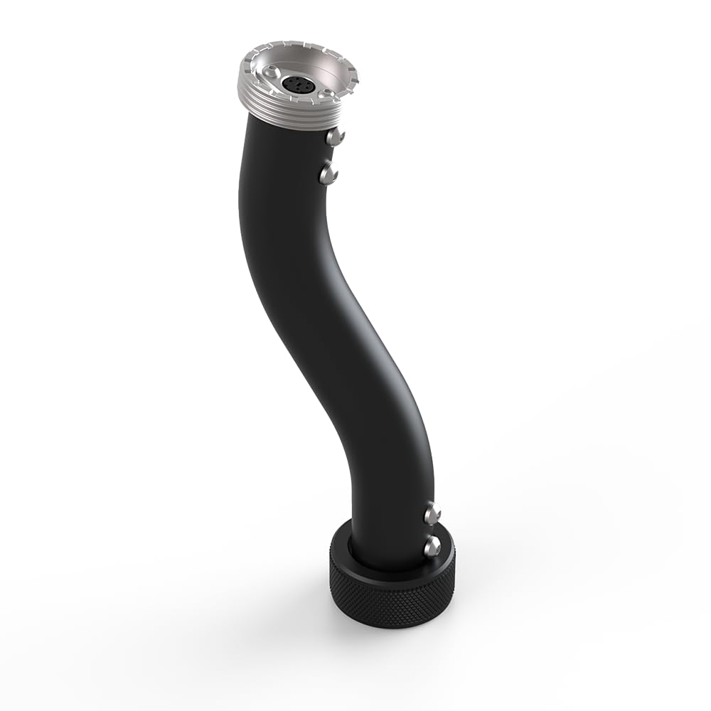 VIRPIL Controls - Estensione Flightstick da 200 mm con S-Curve (per basi VIRPIL, metallo, accessori per simulatore di volo, gioco per PC)