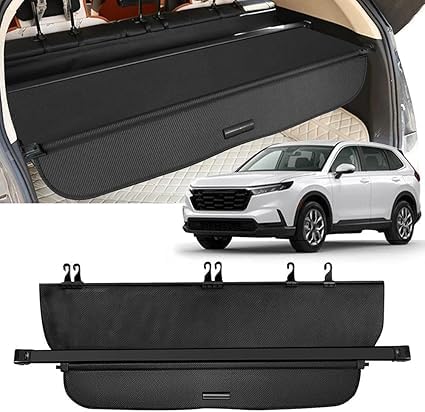 Auto versenkbare hinteren Kofferraum Paket Regal Cargo Covers per CRV RS 2023 2024, Gepäck Vorhang Privatsphäre schützendes Zubehör