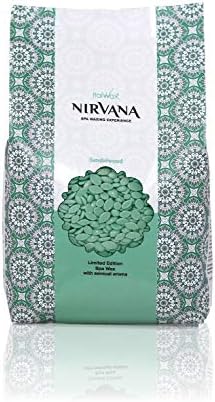 ItalWax Sandalwood Nirvana Premium SPA - Hard Stripless Wax Beads 2.2 lbs. - 1 kg