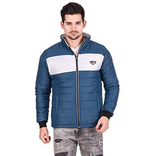 Image of Christy World Men's Regular fit Jacket (FULJJACT 08 BGRN L Green Large)