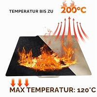 Tofelf 3D-Drucker-PEI-Blatt für BambuLab X1, X1C, P1P, P1S 3D Drucker, beheiztes Bett, Federstahl-Bauplatte, flexible Plattform 257,5 x 257,5 mm, ohne magnetische Basis – Ansicht 4