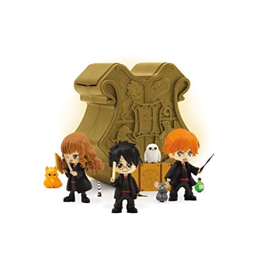Wizarding World - Harry Potter/Fantastic Beasts 13510 Harry Potter magiska kapslar licensierade samlarobjekt, brons