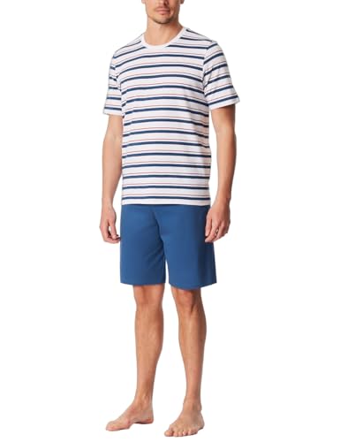 Pyjama homme Schiesser casual nightwear blanc 50 au confort haut de gamme