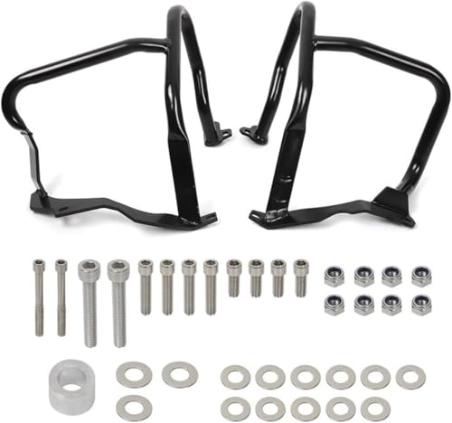 Barres de protection moto R1200RT cadre moteur préservé grâce au pare-carter en acier renforcé