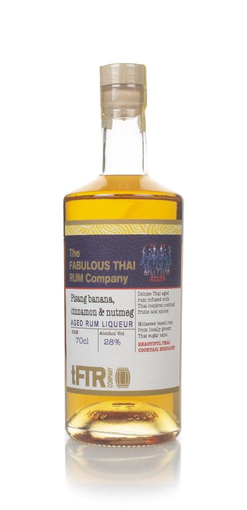 The Fabulous Thai Rum Company Pisang Banana, Cinnamon & Nutmeg Rum Liqueur, 70cl