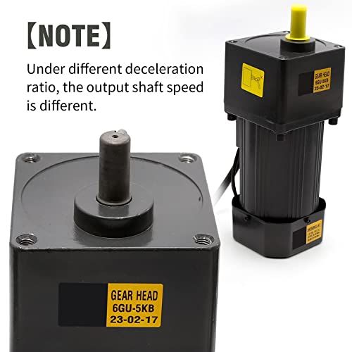 120W 3K/10K/30K/40K Ac110V 135Rpm Adjustable Variable Gear Reducer Motor With Speed Controller For Industry (120W 3K 110V) #TOP2