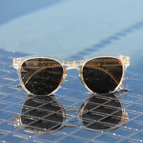 KZ Gear - Oasis Floating Sunglasses - Classic Round Frame - Polarized 100% UV Protection4