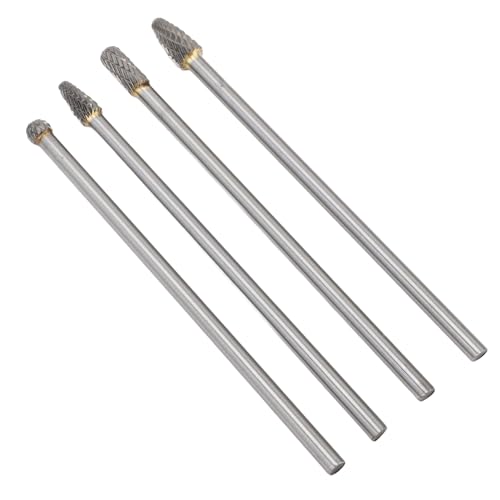 Juego de fresas rotativas de carburo 6mm para reparación y bricolaje miniatura 3