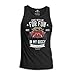 Produktbild Bud Spencer® Herren Zwei wie Pech und Schwefel - Buggy Tanktop/Muscle Shirt (schwarz) (5XL)