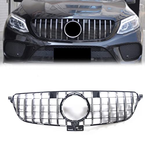 Calandre Avant W292 Remplacement Idéal contre Grille Usée GLE Coupé Argent