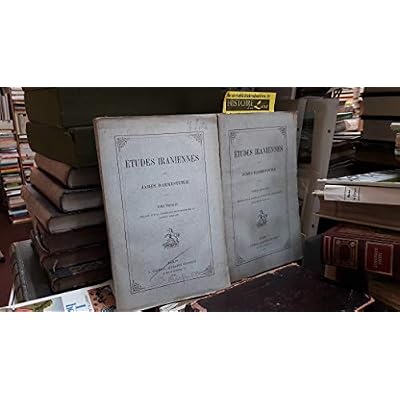 Etudes iraniennes En deux volumes F Vieweg Libraire Editeur Paris 1883