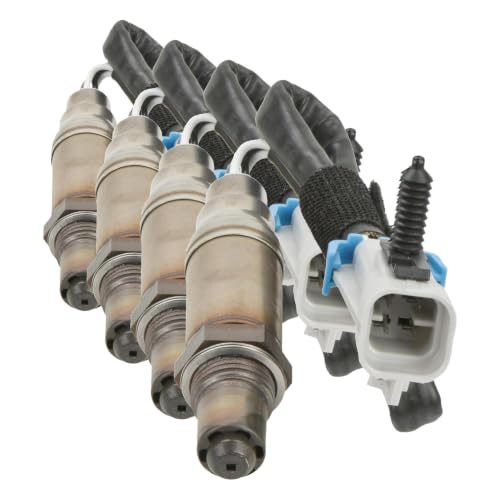 Image of BOSCH 15284 Premium OE Fitment Oxygen Sensor - Compatible with Select 2003-06 Buick, Cadillac, Chevrolet, GMC, and Isuzu Cars, Trucks, and Suvs (Pack of 4)