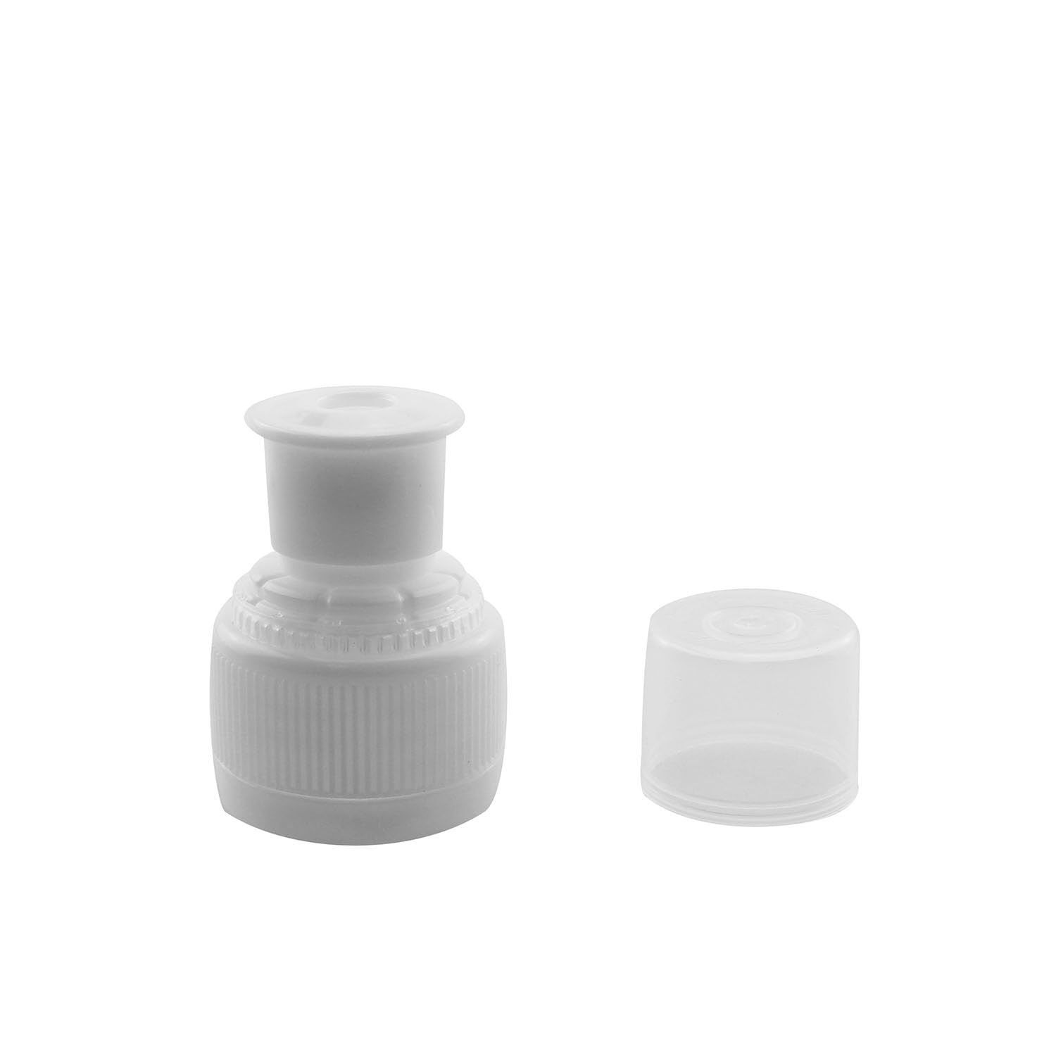 JCBIZ 12PCS Bottle Caps Push Pull Caps for Water Bottles PET Bottles and Glass Bottles Black Water Push Pull Lids