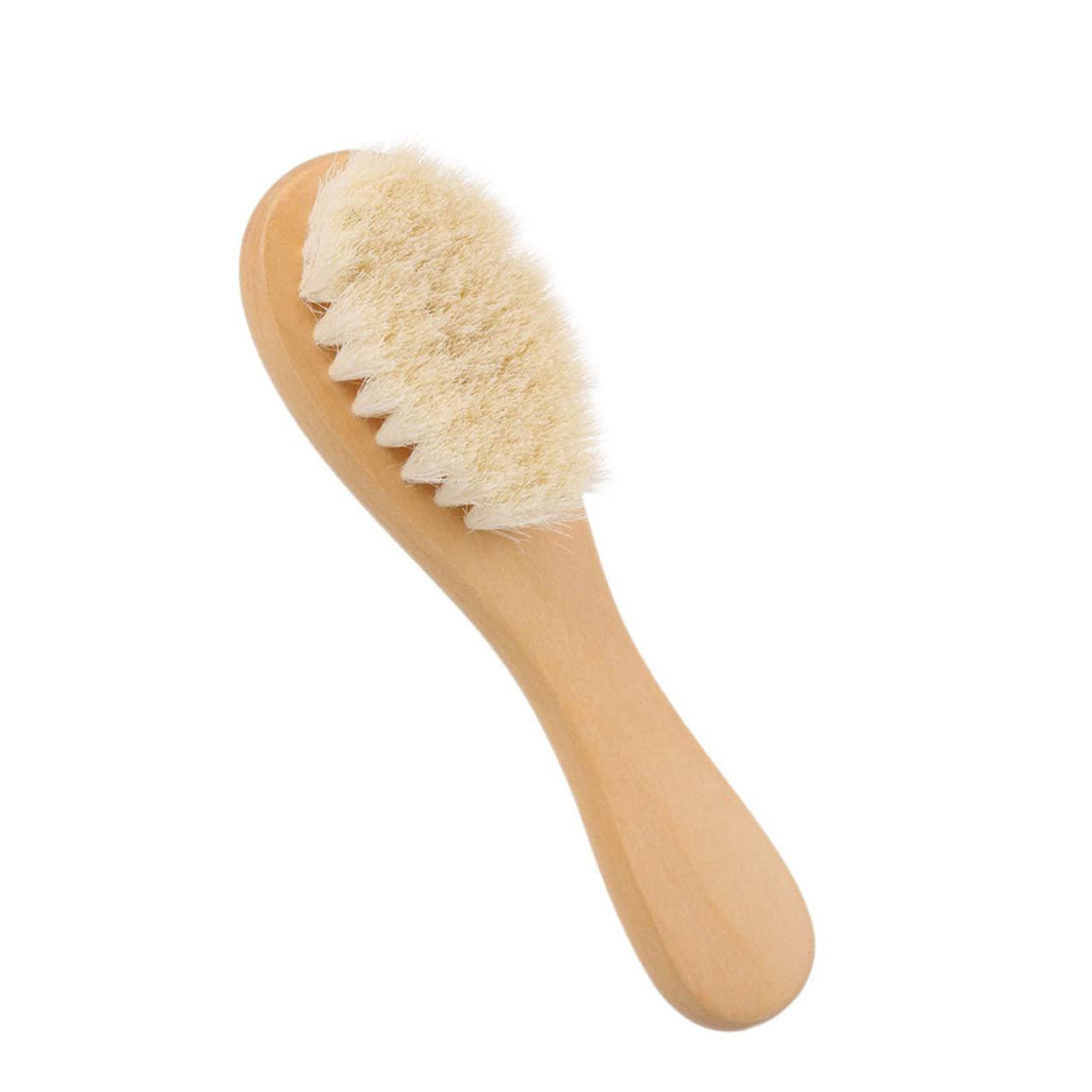 FRCOLOR 6 Piezas Cepillo De Baño Para Bebés Cepillo Para El Cuidado Del Bebé Peines Para El Cabello Para Mujeres Kit De Aseo Para Bebés Niño Pequeño De Madera Soporte Madera Maciza