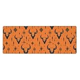 Grande taille pour une polyvalence : mesurant 30,5 x 80 cm, ce grand tapis de souris imprimé tête de mouton orange offre suffisamment d'espace pour votre souris et votre clavier. Il sert de tapis de souris pour les configurations de bureau et peut également fonctionner comme sous-main de bureau, offrant à la fois confort et style
