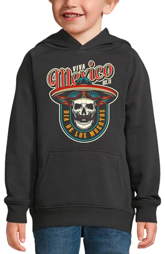 Sweat Capuche Crâne Mexicain Enfant Cadeau Anniversaire Original