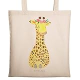 tasche giraffe ❤ 100% MR. & MRS. PANDA - Tragetasche Giraffe Blumenkranz - Maße 380mm x 420mm x 1mm - Die erfolgreiche Marke Mr. & Mrs. Panda steht mit über 500.000 Fans auf den sozialen Medien und über 100.000 Bestellungen für besondere Qualität, Kundenservice und Einzigartigkeit.