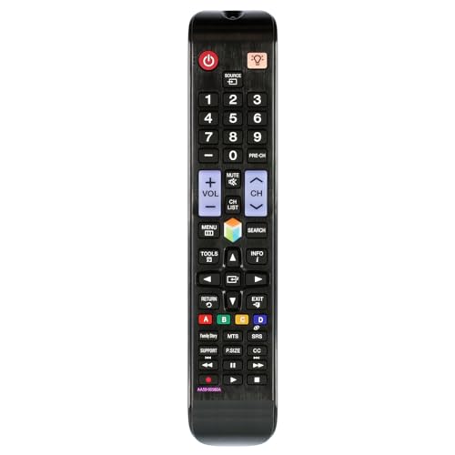 Image of AA59-00580A Replace Remote Fit for Samsung UN32EH5300 UN32EH5300F UN32EH5300FXZA UN40EH5300F UN40ES6100F UN40ES6100FXZA UN40ES6150F UN46ES6100F UN46ES6150 UN46ES6150F UN50EH5300 LCD LED TV