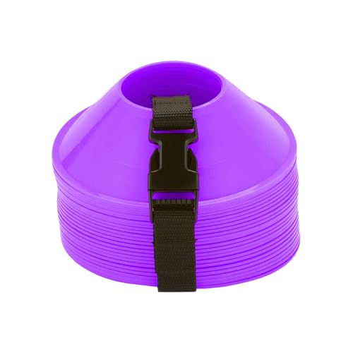Image of Fitfix Disc Cones Set |Space Marker| - Soccer Cones for Training, Football, Kids, Sports, Field Cone MarkersPro Disc Cones Set |Space Marker| - Footbal Field Cone Marker
