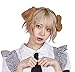 クリアストーン けもみみピン コスプレ ハロウィン ブラウンドッグ ユニセックス ブラウン