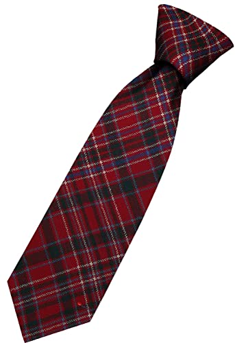 Cravate en laine homme MacAlister tartan écossais hiver