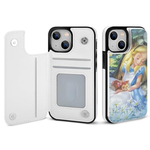 iPhone 12 Pro Max �P�[�X �蒠�^ �s�v�c�̍��̃A���X �A�j�� �S�@��Ή� �J�[�h���[ �X�}�z�P�[�X ���z�^ �J�o�[ �g�уP�[�X ������� �S�ʕی� Pu���U�[ �X�^���h�@�\ �O�b�Y �L�����N�^�[ �v���[���g