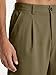 JMIERR Mens Summer Baggy Dress Shorts 2026 Pleated Button Office Fashion Work Business Shorts with Pockets, M, Brown