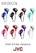 JVC Memory Foam Earbud Marshmallow Memory Foam Earbud Black (HAFX38B)