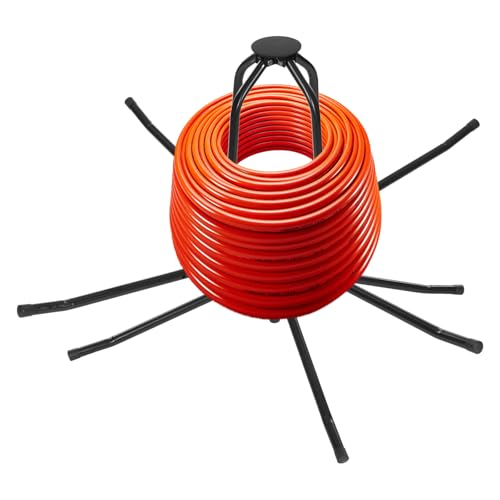 LANNADD Dérouleur de câble et de tuyau, rouleau avec sac pour PEX, PERT, tuyaux de chauffage au sol, max. 200 kg (B)