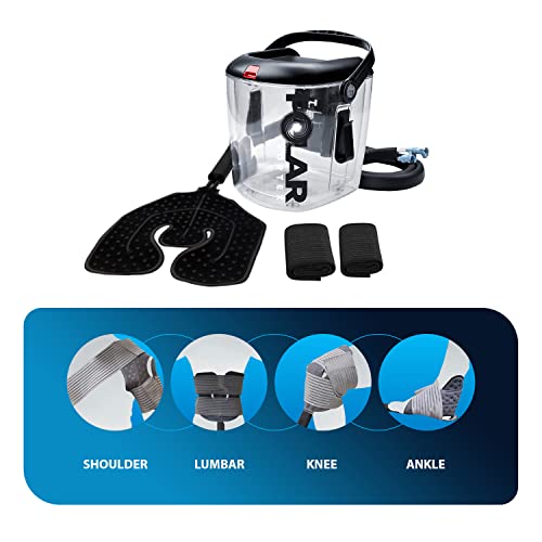 Cold Therapy Machine by Polar Vortex - Ice Circulation System with Large Adjustable Cuff for Knee, Shoulder, Ankle, Neck Pain and Recovery After Surgery – Cold Water Therapy Kit w/Pump - Thumbnail 3